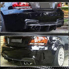BMW 1 Serie E81/E82/E87/E88 2004–2011 Achterbumper diffuser (voor 1M E82, carbon) foto 5