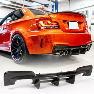 Achterbumper diffuser (voor 1M E82, carbon) BMW 1 Serie E81/E82/E87/E88 2004–2011 foto 1