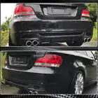 BMW 1 Serie E81/E82/E87/E88 2004–2011 Achterbumperdiffuser V1 (voor E82/E88 M-Sport, carbon) foto 10
