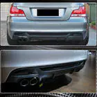 BMW 1 Serie E81/E82/E87/E88 2004–2011 Achterbumper diffuser V2 (voor E82/E88 M-Sport, carbon) foto 5