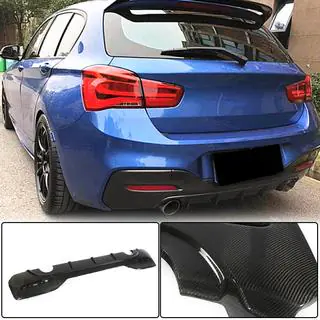 Achterbumper diffuser (voor M-Sport 2015-2019, carbon) foto 1