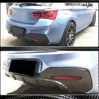 Achterbumper diffuser (voor M-Sport 2015-2019, carbon) BMW 1 Serie F20/F21 2011–2019 foto 3