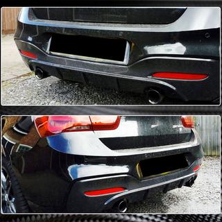 Achterbumper diffuser (voor M-Sport 2015-2019, carbon) BMW 1 Serie F20/F21 2011–2019 foto 4