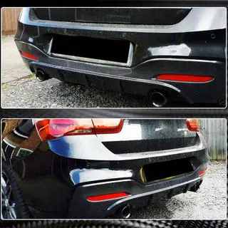Achterbumper diffuser (voor M-Sport 2015-2019, carbon) foto 4