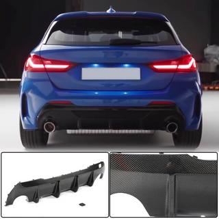 Achterbumper diffuser (voor M-Sport, carbon) BMW 1 Serie F40 2019–2024 foto 1