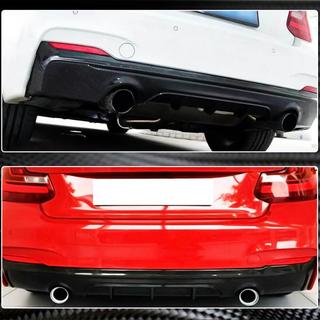 Achterbumper diffuser V1 (voor F22/F23 M-Sport, carbon) BMW 2-serie F22/F23 2014–2021 foto 4