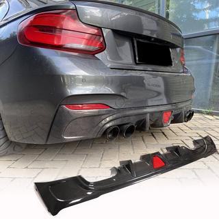 Achterbumperdiffuser V2 (voor F22/F23 M-Sport, carbon) BMW 2-serie F22/F23 2014–2021 foto 1