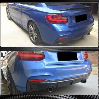 Achterbumperdiffuser V3 (voor F22/F23 M-Sport, carbon) BMW 2-serie F22/F23 2014–2021 foto 3