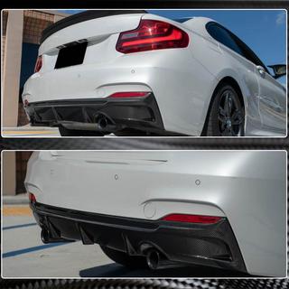 Achterbumperdiffuser V3 (voor F22/F23 M-Sport, carbon) BMW 2-serie F22/F23 2014–2021 foto 4
