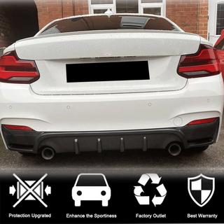 Achterbumperdiffuser V4 (voor F22/F23 M-Sport, carbon) BMW 2-serie F22/F23 2014–2021 foto 3