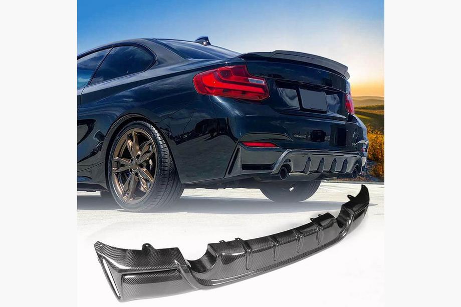 BMW 2-serie F22/F23 2014–2021 Achterbumperdiffuser FRP V5 (voor F22/F23 M Sport) Image