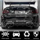 BMW 2-serie F22/F23 2014–2021 Achterbumper diffuser V2 (voor F87 M2/M2C, carbon) foto 7
