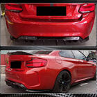 BMW 2-serie F22/F23 2014–2021 Achterbumper diffuser V2 (voor F87 M2/M2C, carbon) foto 9