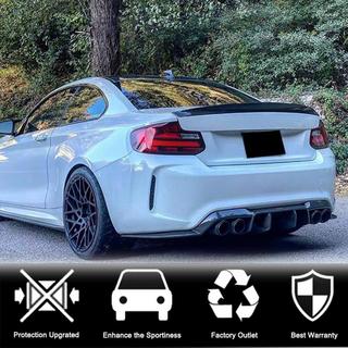 Achterbumper diffuser V2 (voor F87 M2/M2C, carbon) BMW 2-serie F22/F23 2014–2021 foto 2