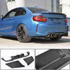 BMW 2-serie F22/F23 2014–2021 Achterbumper diffuser V3 (voor F87 M2/M2C, carbon) foto 1