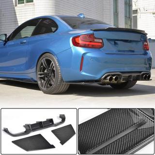 Achterbumper diffuser V3 (voor F87 M2/M2C, carbon) BMW 2-serie F22/F23 2014–2021 foto 1