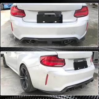 V7 achterbumper diffuser (voor F87 M2/M2C, carbon) BMW 2-serie F22/F23 2014–2021 foto 4