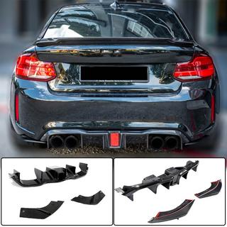 V8 achterbumper diffuser (voor F87 M2/M2C, carbon) BMW 2-serie F22/F23 2014–2021 foto 1