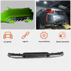BMW 2-serie F22/F23 2014–2021 Achterbumper diffuser V5 (voor F87 M2/M2C, carbon) foto 3