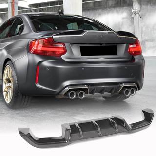 Achterbumper diffuser V5 (voor F87 M2/M2C, carbon) BMW 2-serie F22/F23 2014–2021 foto 1