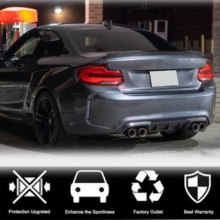 Achterbumper diffuser V5 (voor F87 M2/M2C, carbon) BMW 2-serie F22/F23 2014–2021 foto 4