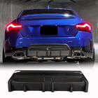 BMW 2 Serie G42 2021– Achterbumper diffuser V2 (voor M-Sport, carbon) foto 1