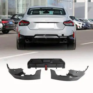 Achterbumperdiffuser V1 (voor M-Sport, carbon) foto 1