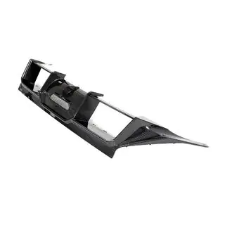 Achterbumper diffuser V2 (voor G87, carbon) foto 4
