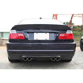 Achterbumper diffuser V3 (voor M3, carbon) foto 3