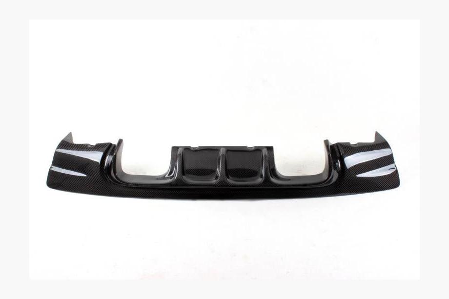 BMW 3 Serie E46 1998–2006 Achterbumper diffuser V3 (voor M3, carbon) Foto 8
