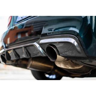 Achterbumper diffuser V1 (voor E90 M-Sport, carbon) foto 4