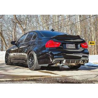 Achterbumper diffuser (voor E90 M-Sport, carbon) foto 3