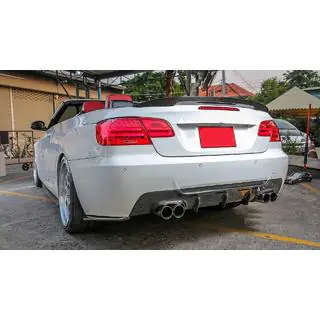 Achterbumperdiffuser V1 (voor M-Sport, carbon) foto 3