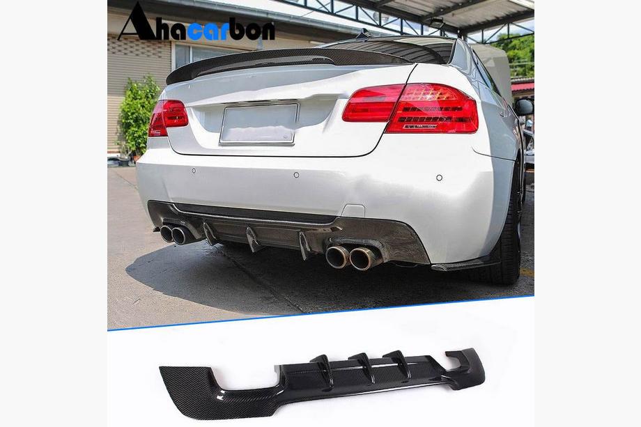 BMW 3-serie E92/E93 2006–2013 Achterbumperdiffuser V1 (voor M-Sport, carbon) Image
