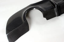 BMW 3-serie E92/E93 2006–2013 Achterbumper diffuser (voor M-Sport, carbon) foto 7