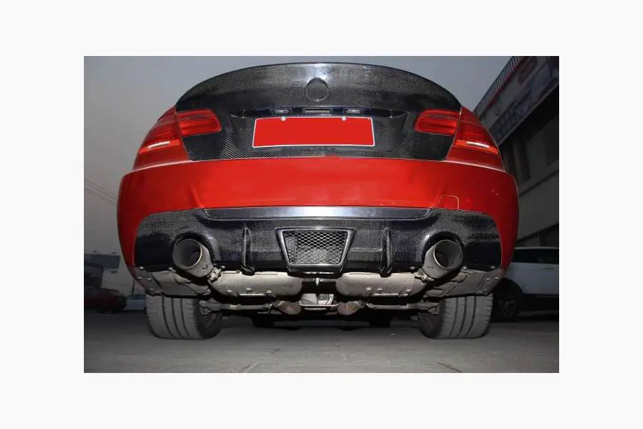 BMW 3-serie E92/E93 2006–2013 Achterbumper diffuser carbon V3 (voor M Sport) Foto 3