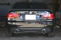 BMW 3-serie E92/E93 2006–2013 Achterbumper diffuser V2 (voor M-Sport, carbon) foto 4