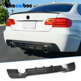 Achterbumper diffuser V2 (voor M-Sport, carbon) foto 1