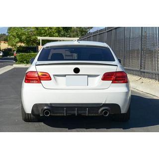 Achterbumper diffuser V2 (voor M-Sport, carbon) BMW 3-serie E92/E93 2006–2013 foto 2