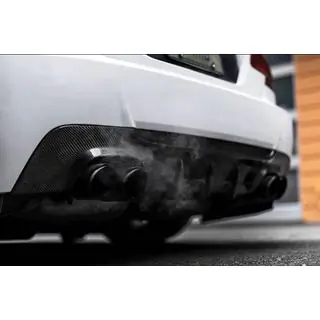 Achterbumper diffuser V2 (voor M-Sport, carbon) foto 3