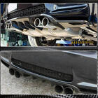 BMW 3-serie E92/E93 2006–2013 Achterbumper diffuser Hamann-Style (voor M3, carbon) foto 4