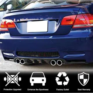 Achterbumper diffuser Hamann-Style (voor M3, carbon) foto 2