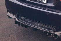 BMW 3-serie E92/E93 2006–2013 Achterbumper diffuser V-Style (voor M3, carbon) foto 5