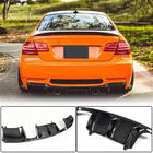 BMW 3-serie E90/E91 2005–2011 Achterbumper diffuser V-Style (voor M3, carbon) foto 1