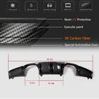 BMW 3-serie E90/E91 2005–2011 Achterbumper diffuser V-Style (voor M3, carbon) foto 5
