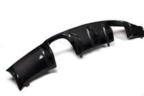 BMW 3-serie E90/E91 2005–2011 Achterbumper diffuser V-Style (voor M3, carbon) foto 6