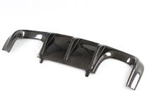 BMW 3-serie E92/E93 2006–2013 Achterbumper diffuser H2-Style (voor M3, carbon) foto 6