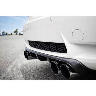 Achterbumper diffuser H2-Style (voor M3, carbon) BMW 3-serie E92/E93 2006–2013 foto 2