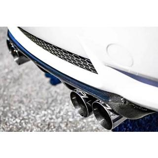 Achterbumper diffuser H2-Style (voor M3, carbon) BMW 3-serie E92/E93 2006–2013 foto 4