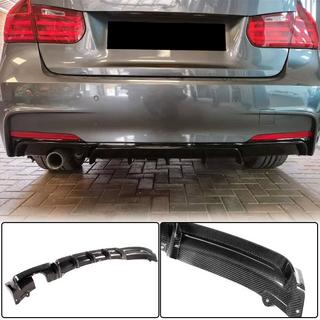 Achterbumper diffuser V3 (voor F30 M-Sport, carbon) BMW 3 Serie F30/F31 2012–2019 foto 1